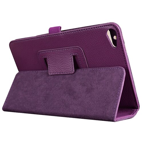 фото Чехол-обложка mypads для huawei mediapad m2 7.0 с трансформацией в мульти-подставку фиолетовый