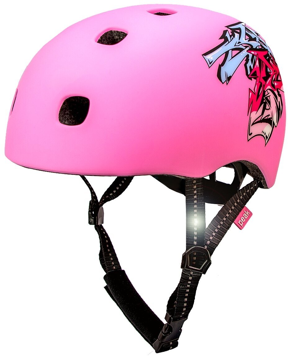 Защитный Шлем - Crazy Safety - S/M - RAMP - Pink Розовый (52-56cm)