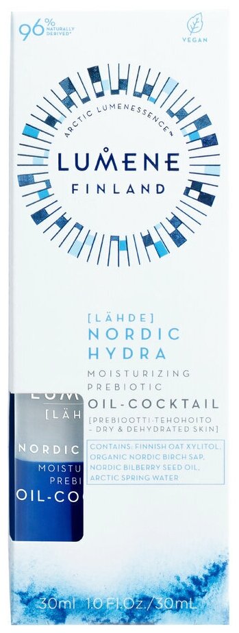 lumene oil cocktail nordic hydra отзывы