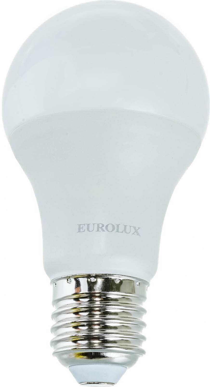 Лампа светодиодная LL-E-A60-15W-230-6K-E27 (груша, 15Вт, холод., Е27) Eurolux - фотография № 6