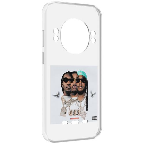 чехол mypads migos culture ii для ulefone armor x10 x10 pro задняя панель накладка бампер Чехол MyPads Migos - Culture III для UleFone Power Armor 16 Pro задняя-панель-накладка-бампер