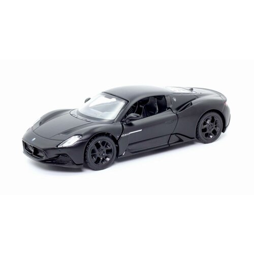 Машина металлическая RMZ City серия 1:32 Maserati MC 2020, инерционный механизм, двери открываются, черный матовый цвет. 554982M