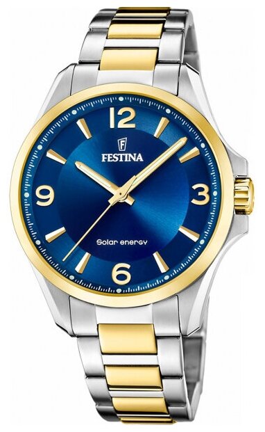 Наручные часы FESTINA, синий, серебряный