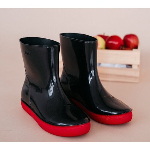 фото Полусапоги резиновые , размер 40, черный njrdman