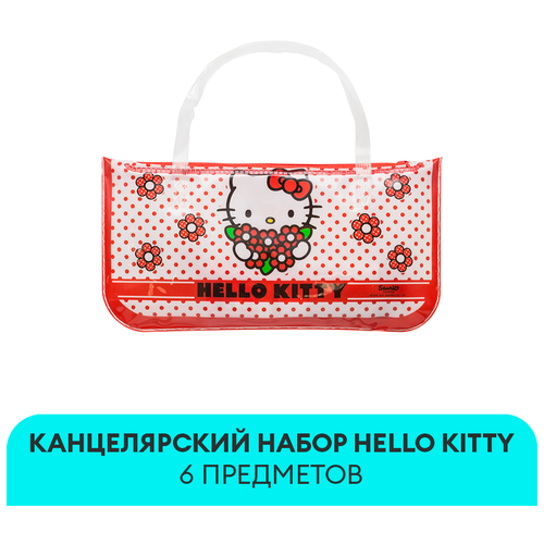 Канцелярский набор ACTION! HELLO KITTY 6 предметов