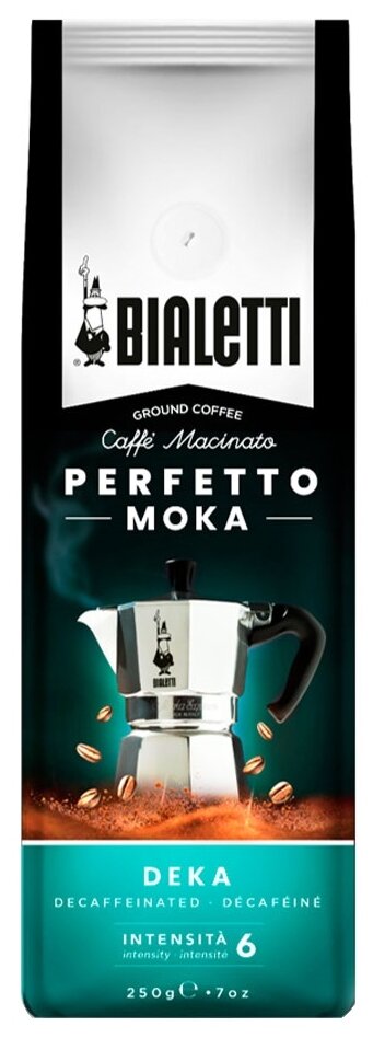 Кофе молотый Bialetti Perfetto Moka Deca 250 гр