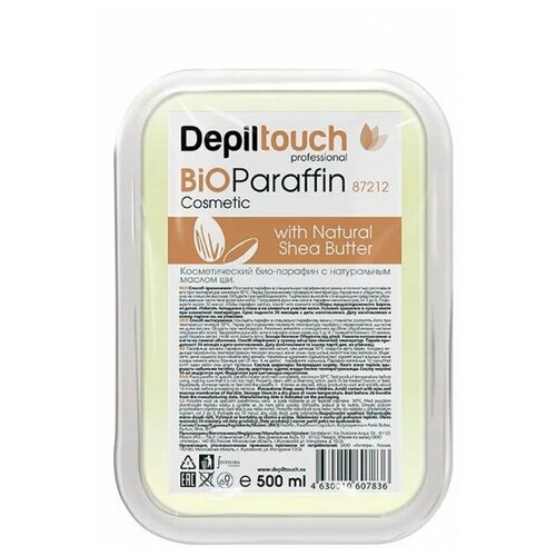 DEPILTOUCH PROFESSIONAL Горячий био-парафин с натуральным маслом ши 500 мл