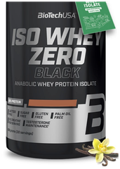 Протеин BioTechUSA Iso Whey Zero Black, 908 гр, ваниль
