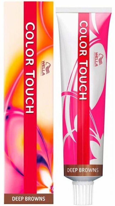 Wella Professionals Color Touch Vibrant Reds крем-краска для волос, 3/68 пурпурный дождь, 60 мл