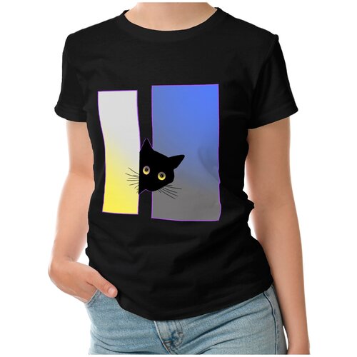 фото Футболка roly, размер s, черный