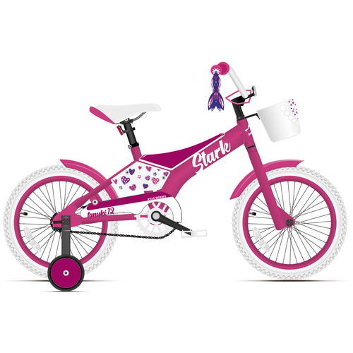 Велосипед Stark'21 Tanuki 12 Girl розовый/фиолетовый HD00000311