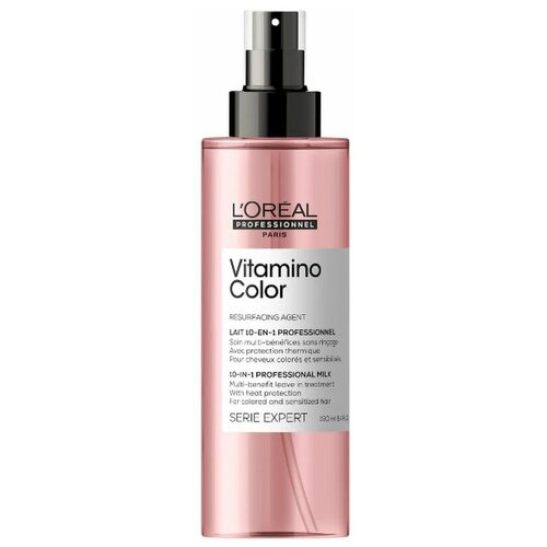 Спрей для волос 10 в 1 Vitamino Color, термозащита несмываемый уход для волос constant delight питательный термозащитный спрей для волос