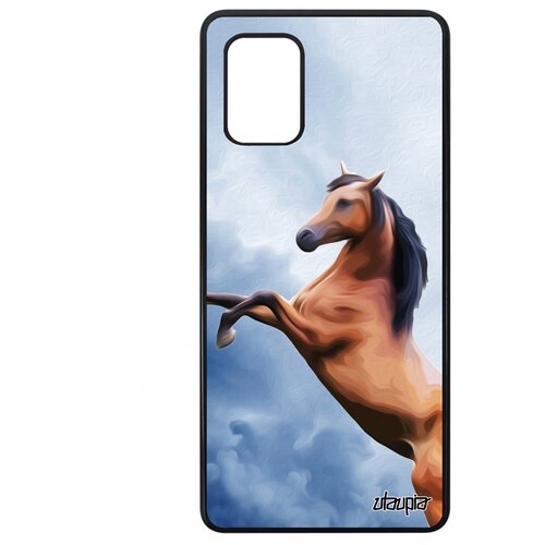 фото Чехол на телефон galaxy a71, "лошадь" дикая кобыла utaupia