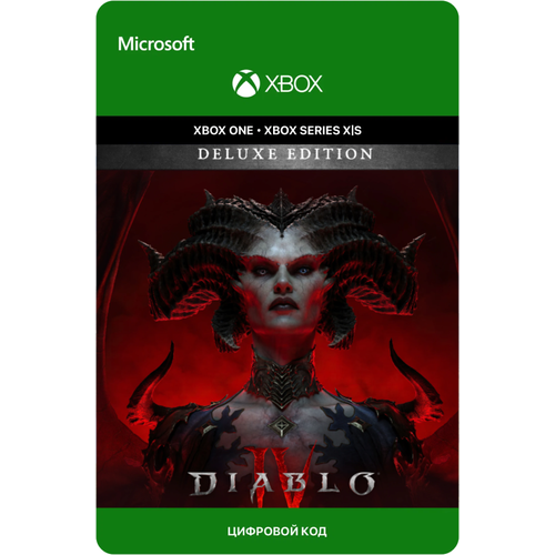 Игра Diablo IV - Digital Deluxe Edition для Xbox One/Series X|S (Аргентина), русский перевод, электронный ключ