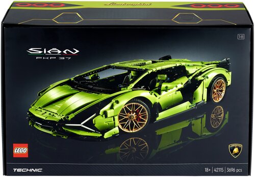 Конструктор LEGO Technic 42115 Lamborghini Sian FKP 37, 3696 дет.