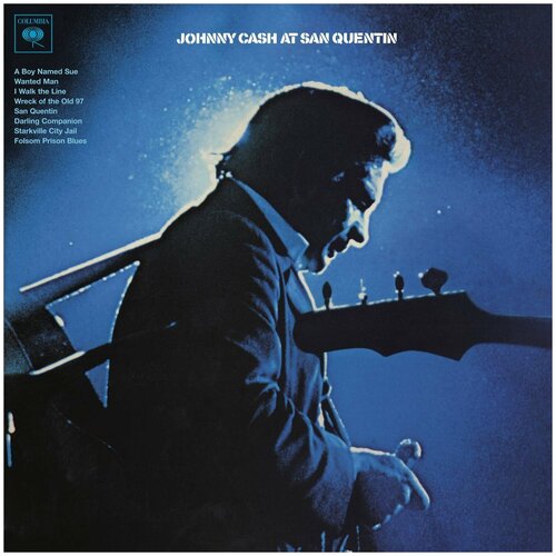 Виниловые пластинки, Columbia, JOHNNY CASH - AT SAN QUENTIN (LP) виниловая пластинка рождество с джони кэшем 14 нетленок johnny cash christmas there ll be peace in the valley 1 lp