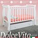 Кроватка  SWEET BABY Dolce Vita, классическая, поперечный маятник, белый