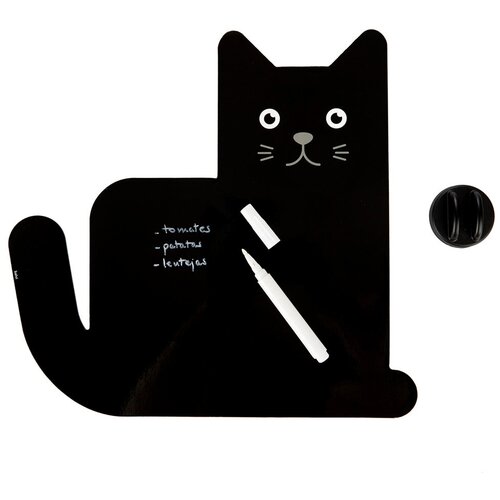 фото Balvi магнитная доска с маркером meow! черная