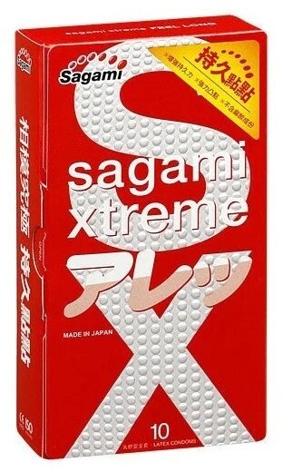 Презервативы Sagami Xtreme Feel Long, 10 шт.