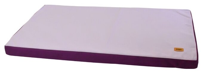 Лежак для собак и кошек ZOOexpress Ампир №2, 100х60х6 см, лиловый/баклажан
