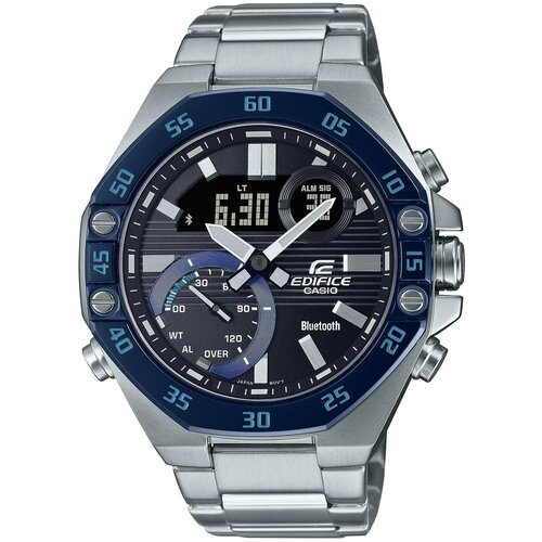 Наручные часы CASIO, синий, серебряный наручные часы casio синий серебряный