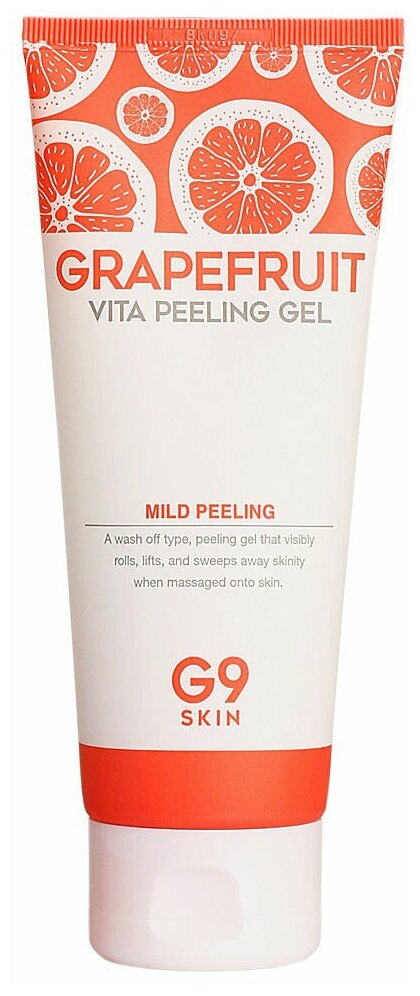 Гель-скатка для лица G9SKIN Grapefruit Vita Peeling Gel 150ml - фото №1