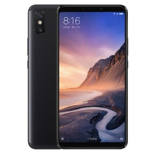Смартфон Xiaomi Mi Max 3 6/128 ГБ CN, Dual nano SIM, черный