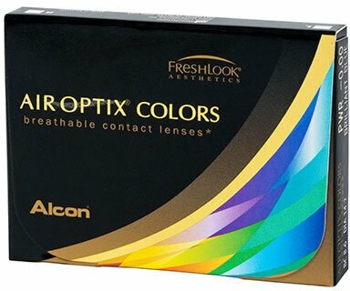 Линзы контактные цветные Alcon/Алкон air optix colors (8.6/-6,00) Green 2шт Алкон Лабораториз Инк US - фото №12