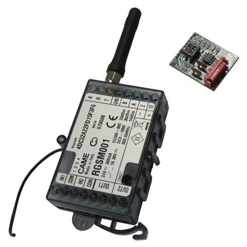 GSM шлюз для управления автоматикой ворот CAME Connect RGSM001S spgate m gsm шлюз регулировка громкости эхоподавление голосовое меню