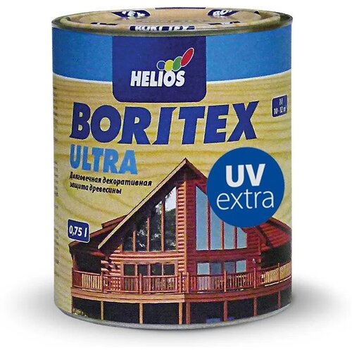 Лазурь BORITEX ULTRA UV EXTRA 0,75 л.