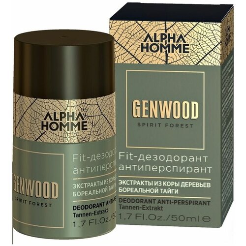 Дезодорант ESTEL PROFESSIONAL Fit-дезодорант антиперспирант GENWOOD, 50 мл