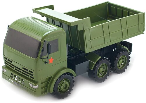 Грузовик Karolina toys Армия (40-0002 АРМ), 51 см, зеленый