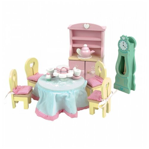 фото Кукольная мебель "бутон розы", столовая le toy van