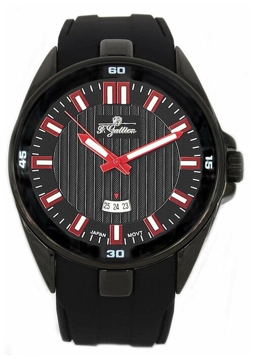 Наручные часы F.Gattien Sport, черный