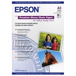 Бумага Epson A3 Premium Glossy Photo Paper 255 г/м² 20 лист. - изображение