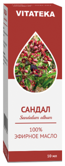 Масло эфирное Vitateka (Витатека) Сандал 10 мл ООО "АРОМАСТАР"/ООО "АромаМарка" - фото №3