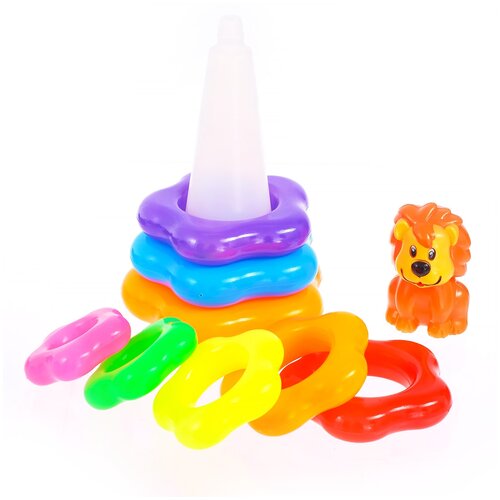 фото Пирамидка «львёнок», 8 колец сима-ленд