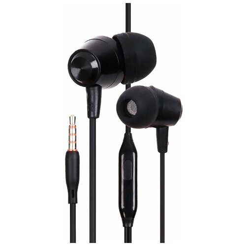 Наушники проводные для iPhone и Андроид с микрофоном вакуумные 59900₽