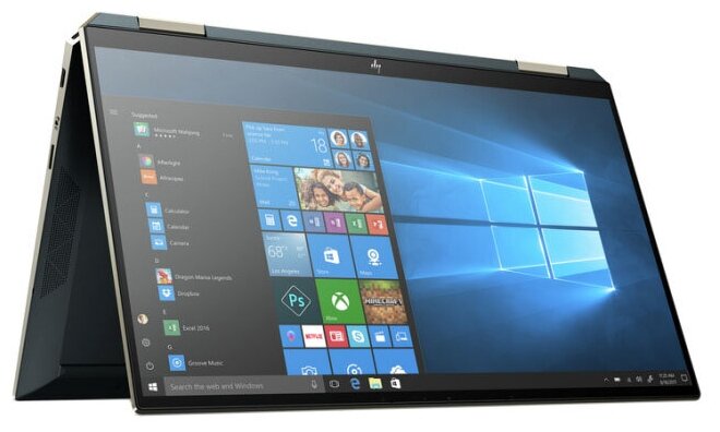 133 Ноутбук HP Spectre x360 13-aw2023ur 1920x1080 Intel Core i5 24 ГГц RAM 8 ГБ SSD 1024 ГБ Win10 Home