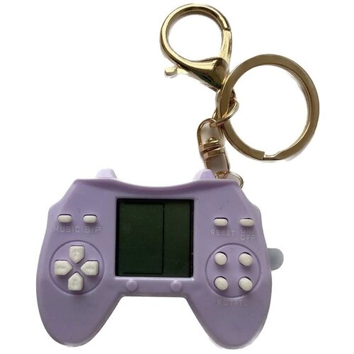 Брелок для ключей портативная игровая мини консоль Тетрис