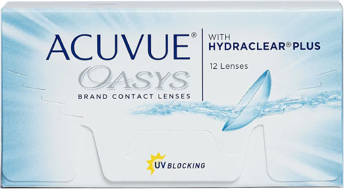 Acuvue Oasys with hydraclear plus (12 ), 8.8, +7.00