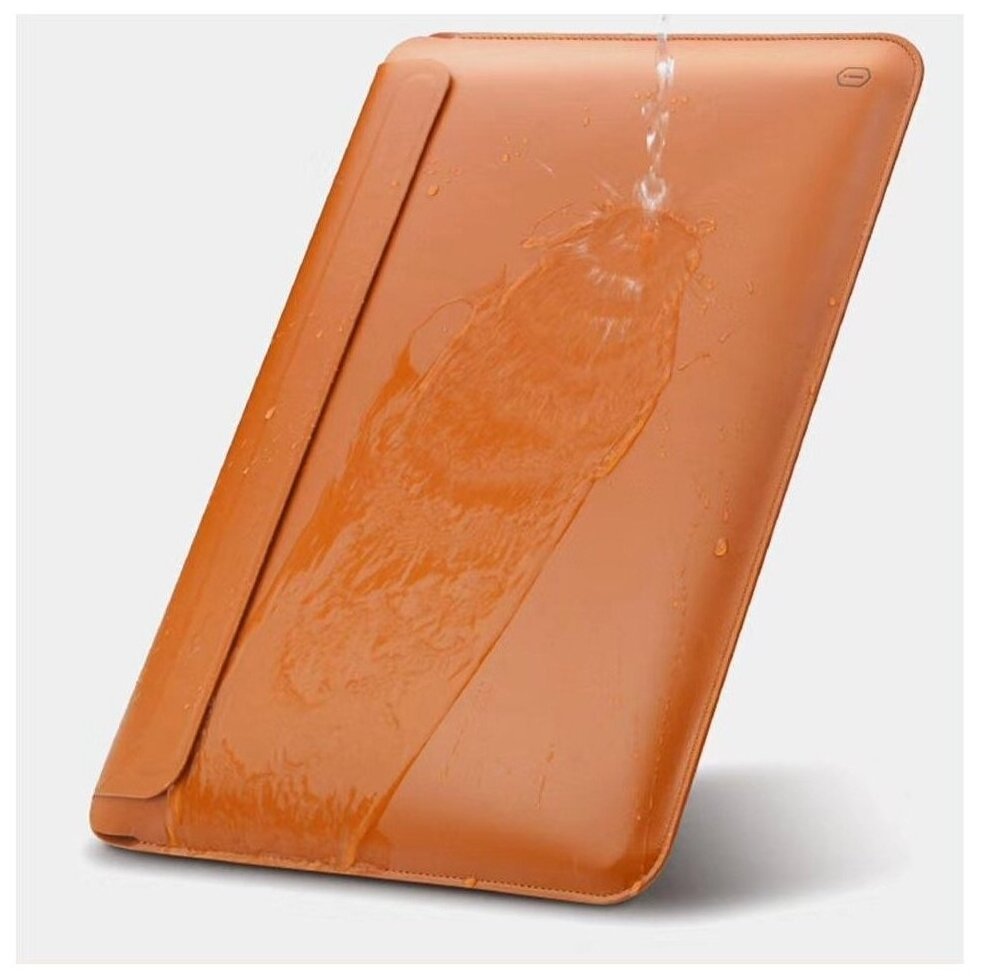 Чехол Wiwu для APPLE MacBook Air 13 Skin New Pro 2 Leather Sleeve Brown 6973218931296 - фото №2