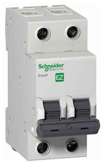 Автоматический выключатель Schneider Electric Easy9, 2 полюса, 40A, тип B, 4,5kA - фотография № 2