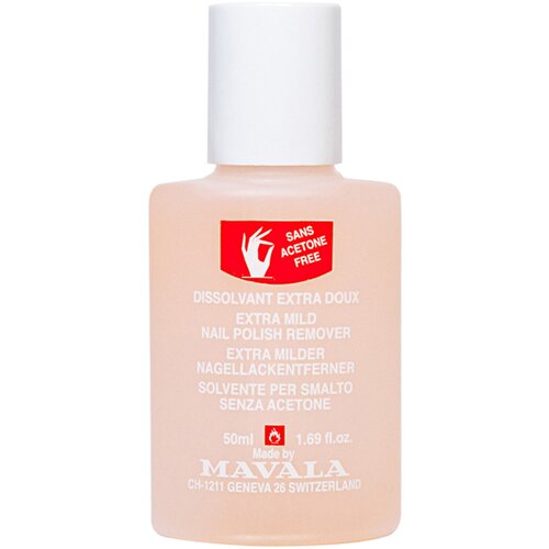 Средство для снятия лака без ацетона Mavala Extra Mild Nail Polish Remover 50 мл 2170₽