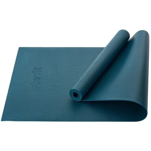 Коврик для йоги и фитнеса высок плотн STARFIT FM-103 PVC HD, 0,4 см, 183x61 см, холодный океан