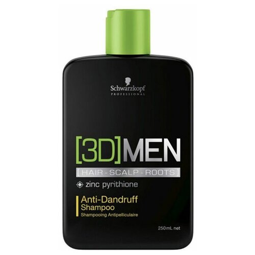 Шампунь против перхоти Schwarzkopf Professional 3D Men Anti-Dandruff shampoo 1000 мл