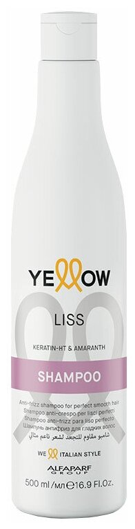 Yellow шампунь Liss антифриз для гладких волос, 500 мл