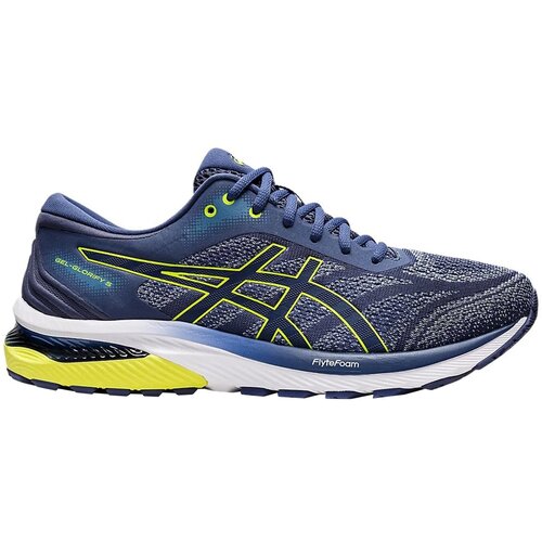 Кроссовки ASICS 1011B385, летние, размер 11US (45EU), синий, зеленый