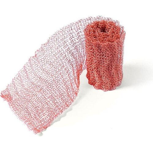 Насадка Панченкова медная, 2 рулона по 100 см / РПН сетка пищевая медь 4 нити в царгу для самогоноварения