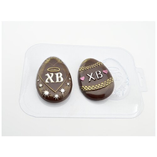 Пластиковая форма для шоколада, мыла к Пасхе - ХВ Дуэт